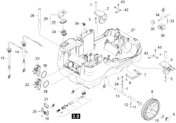 KÄRCHER Professional Ersatzteile Hochdruckreiniger Heisswasser HDS 12/18 -4S Classic EU-I 1.071-607.0 Unterteil