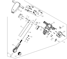 KÄRCHER Professional Ersatzteile Bodenreiniger BDP 43/1500 C Bp Pack 1.291-212.0 Handgriff