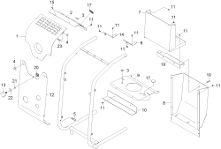 KÄRCHER Professional Ersatzteile Hochdruckreiniger Kaltwasser HD 10/15-4 CAGE FOOD 1.524-230.0 Abdeckung