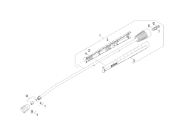 KÄRCHER Professional Ersatzteile Hochdruckreiniger Kaltwasser HD 10/15-4 CAGE FOOD 1.524-230.0 Strahlrohr