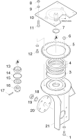 KÄRCHER Professional Ersatzteile Kehrmaschinen KMR 1700 D      EU  Hinterrad