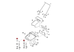 KÄRCHER Ersatzteile Kehrmaschine ProKM 400 1.517-152.0 Einzelteile
