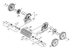 KÄRCHER Ersatzteile Kehrmaschine ProKM 400 1.517-152.0 Antrieb