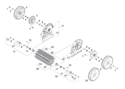 KÄRCHER Professional Ersatzteile Kehrmaschinen KM 70/15 C Antrieb 1.517-151.0