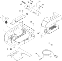 KÄRCHER Professional Ersatzteile Sauger NT 14/1 Ap L EU 1.510-130.0 Haube Einzelteile