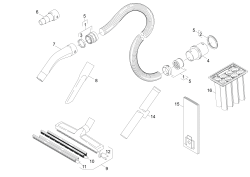 KÄRCHER Professional Ersatzteile Sauger NT 45/1 Tact Te Ec EU 1.145-826.0 Zubehoer