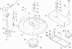 KÄRCHER Professional Ersatzteile Hochdruckreiniger Heisswasser HDS 1000 De CEMO 1.811-948.0 Brennerdeckel