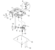 KÄRCHER Professional Ersatzteile Bodenreiniger B 95 RS BP Pack 1.006-121.0 Pedal Einzelteile