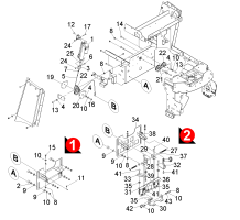 KÄRCHER Professional Ersatzteile Bodenreiniger B 95 RS BP Pack 1.006-121.0 Saugbalkenanhebung BR