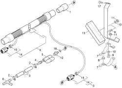 KÄRCHER Professional Ersatzteile Bodenreiniger ABS Spruehsaugen Saugschlauch 2.640-186.0