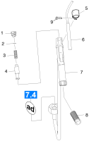 KÄRCHER Professional Ersatzteile Hochdruckreiniger Heisswasser HDS 2.3/12C Ed 1.170-606.0 Sicherheitsblock