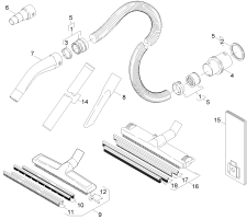 KÄRCHER Professional Ersatzteile Sauger NT 45/1 Tact Te EU 1.145-806.0 Zubehoer
