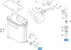 KÄRCHER Professional Ersatzteile Hochdruckreiniger Kaltwasser HD 916 ST-H  EU-II 1.042-206.0 Schwimmerbehaelter