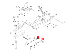KÄRCHER Professional Ersatzteile Bodenreiniger B140 R Bp 9.398-151.0 Saugbalkenanhebung