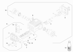 KÄRCHER Professional Ersatzteile Hochdruckreiniger Kaltwasser HD 16/15 -4 CAGE PLUS EU-I 1.367-105.0 Kolben