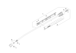 KÄRCHER Professional Ersatzteile Hochdruckreiniger Heisswasser HDS 845 -4M Basic -EU-I 1.027-504.0 Strahlrohr