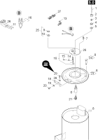 KÄRCHER Professional Ersatzteile Hochdruckreiniger Heisswasser HDS 558 C ECO   EU 1.170-601.0 Brennerdeckel