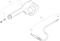 KÄRCHER Ersatzteile Hochdruckreiniger K 5.480 dir 1.601-921.0-B Handspritzpistole