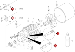 KÄRCHER Ersatzteile Hochdruckreiniger K 7.450 *EU 1.168-300.0-A Motor