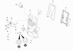KÄRCHER Ersatzteile Hochdruckreiniger K 7.400 *EU 1.168-301.0-A Gehaeuse vorne