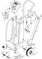 KÄRCHER Professional Ersatzteile Hochdruckreiniger Kaltwasser HD 10/25 4 CAGE 1.286-116.0 Rahmen