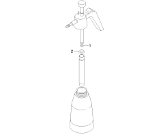 KÄRCHER Professional Ersatzteile Sauger Spruehflasche 1L 6.394-374.0 Einzelteile