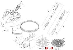 KÄRCHER Ersatzteile Hochdruckreiniger K 6.91MD PLUS -T300*EU 1.397-831.0-B Flaechenreiniger