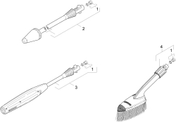 KÄRCHER Ersatzteile Hochdruckreiniger K 3.452 1.601-770.0-B Strahlrohr
