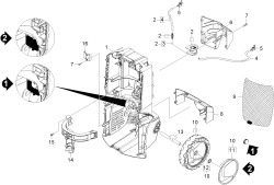 KÄRCHER Ersatzteile Hochdruckreiniger K 7.260 T400 *EU 1.168-120.0-A Gehaeuse hinten