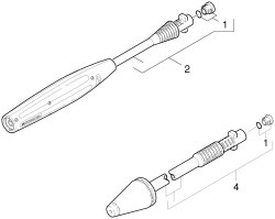 KÄRCHER Ersatzteile Hochdruckreiniger K 4.500 T250 *EU 1.180-501.0-B Strahlrohr