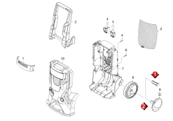 KÄRCHER Ersatzteile Hochdruckreiniger K 3.500 Garden *EU 1.180-106.0-A Gehaeuse