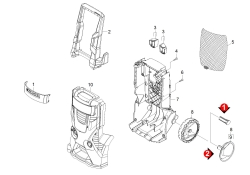 KÄRCHER Ersatzteile Hochdruckreiniger K 3.530 T250 *EU 1.180-109.0-A Gehaeuse