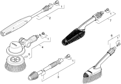 KÄRCHER Ersatzteile Hochdruckreiniger K 3.500 Garden *EU 1.180-106.0-B Strahlrohr