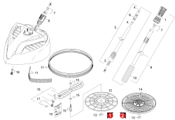 KÄRCHER Ersatzteile Hochdruckreiniger ETL K6.4xx Modul Range (5.971-143.0) 1.167-301.0-AB Flaechenreiniger