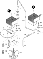 KÄRCHER Professional Ersatzteile Hochdruckreiniger Heisswasser HDS 5/11 U   EU 1.064-001.0 Brennerdeckel