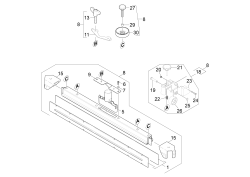 KÄRCHER Professional Ersatzteile Bodenreiniger B 95 RS BP Pack 1.006-121.0 Saugbalken BR