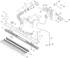 KÄRCHER Professional Ersatzteile Sauger NT 70/1 EU 1.667-203.0 ABS Fahrbahnduese