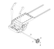 KÄRCHER Professional Ersatzteile Bodenreiniger BR 55/40 RS Bp 1.006-132.0 Rahmen