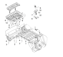 KÄRCHER Professional Ersatzteile Bodenreiniger BR 55/40 RS Bp 1.006-132.0 Pedal
