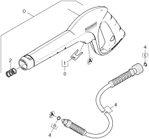KÄRCHER Ersatzteile Hochdruckreiniger K 2.00 PLUS *EU 1.241-101.0-B Handspritzpistole