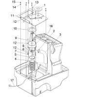 KÄRCHER Professional Ersatzteile Bodenreiniger AP 100/50 M Saugturbine 1.007-058.0