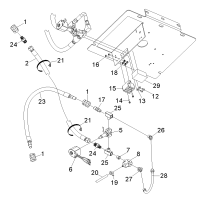 KÄRCHER Professional Ersatzteile Bodenreiniger AP 100/50 M Leitungssystem 1.007-058.0