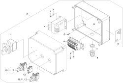 KÄRCHER Professional Ersatzteile Hochdruckreiniger Heisswasser ABS Fernbedienung HDS M-Klasse 2.642-157.0 E-Geraeteschrank