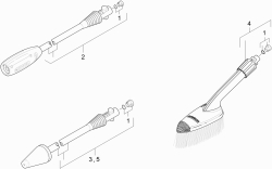 KÄRCHER Ersatzteile Hochdruckreiniger K 2.410 T50 *EU 1.674-109.0-B Strahlrohr
