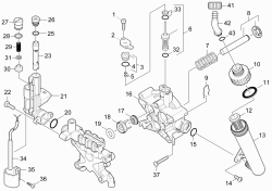 KÄRCHER Professional Ersatzteile Hochdruckreiniger Heisswasser HDS 5/13 U Plus EU 1.064-014.0 Kolbenfuehrung