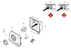 KÄRCHER Professional Ersatzteile Hochdruckreiniger Heisswasser HDS 5/13 U Plus EU 1.064-014.0 E-Kasten Geraet