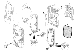 KÄRCHER Ersatzteile Hochdruckreiniger ETL K2 Modulrange Compact *EU (5.971-241.0) 1.673-100.0-AA Gehaeuse