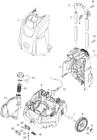 KÄRCHER Professional Ersatzteile Hochdruckreiniger Heisswasser HDS 5/15 U EU 1.064-021.0 Gehaeuse