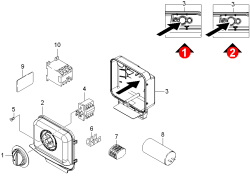 KÄRCHER Professional Ersatzteile Hochdruckreiniger Heisswasser HDS 5/15 UX EU 1.064-022.0 E-Kasten