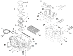 KÄRCHER Professional Ersatzteile Sauger NT 75/2 Tact² Me EU 1.667-288.0 Saugturbine